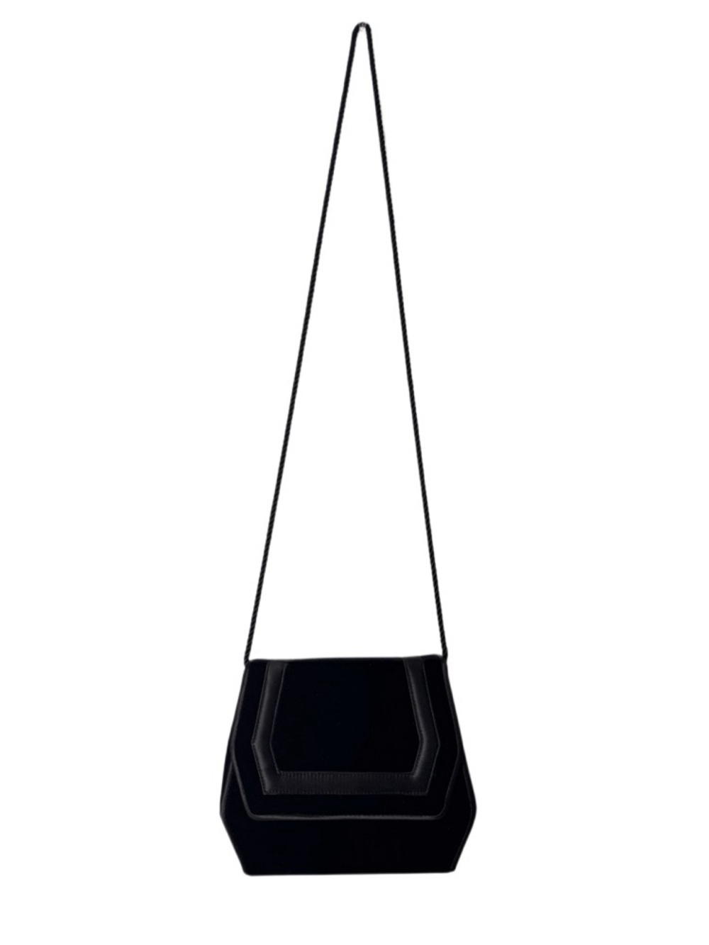 Liz Claiborne Velvet Geometric Crossbody Bag Purse